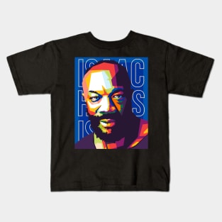 isaac hayes wpap Kids T-Shirt